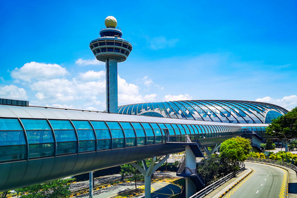 Changi Airport Tower and Jewel